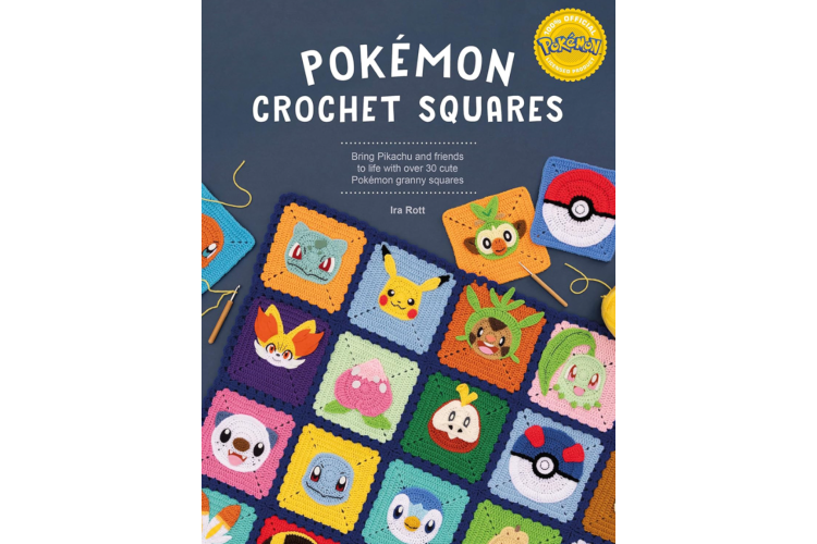 Pokémon Crochet Squares Book by Ira Rott
