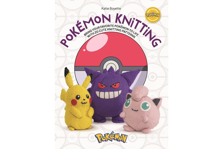 Pokémon Knitting Book by  Katie Boyette