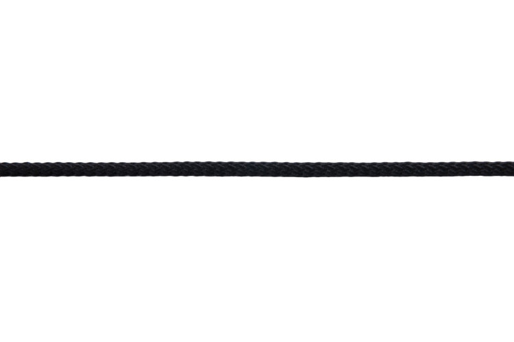 Polycord 4mm Black