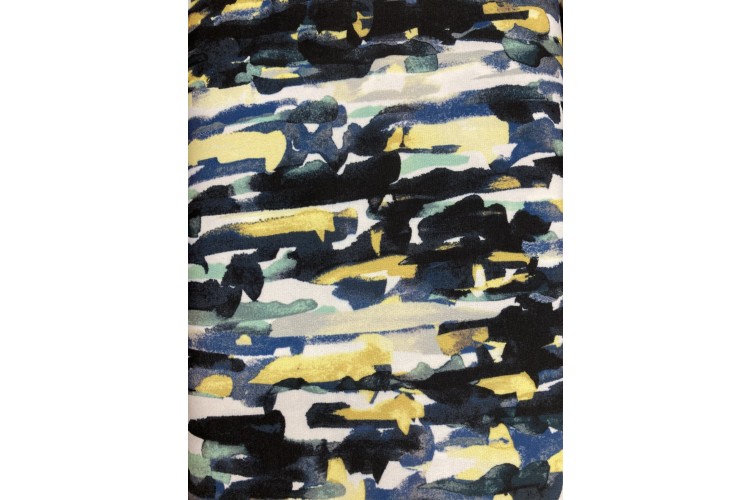 Portia Random Paint Stripe Soft Touch Jersey 95% Polyester 5% Elastane 145cm