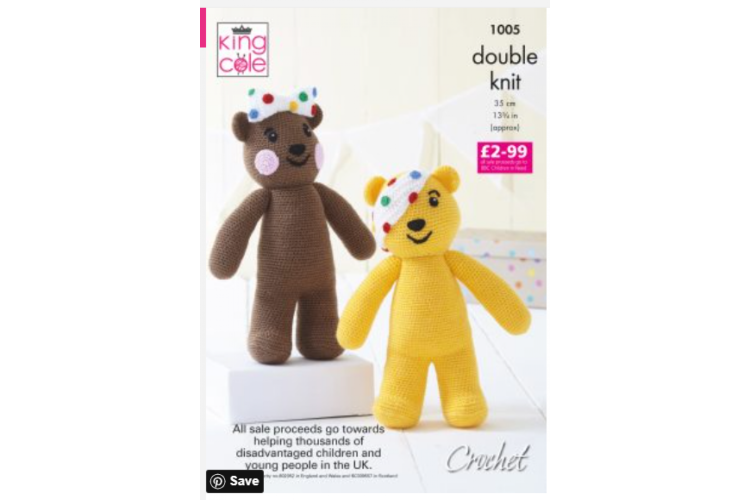 Pudsey & Blush Bears 1005