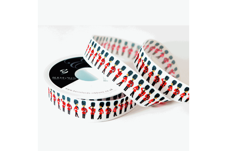 Queens Guard Ribbon 25mm 