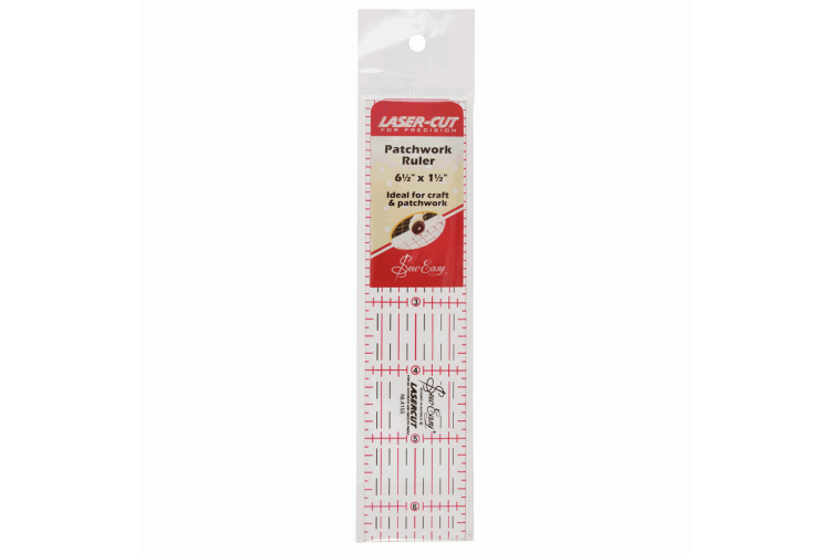Quilting Ruler 6.5 x 1.5 inch 