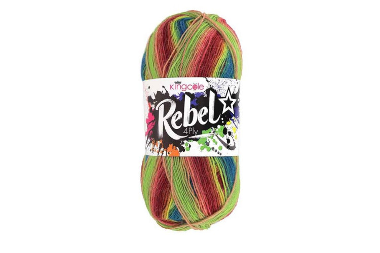Rebel 4Ply (suitable for socks) from King Cole