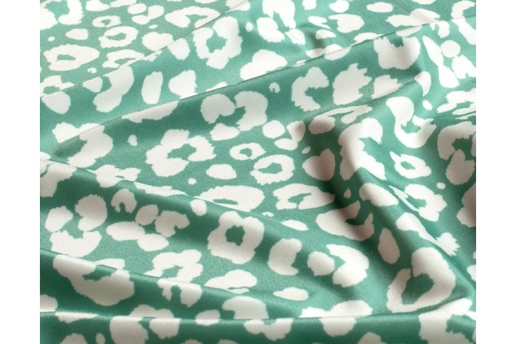 Recycled UPF50 Swimwear Lycra Digitally Printed - Leopard 82% Polyamide, 18% Elastane 150cm