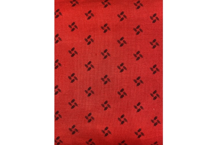 Red Geometric Squares