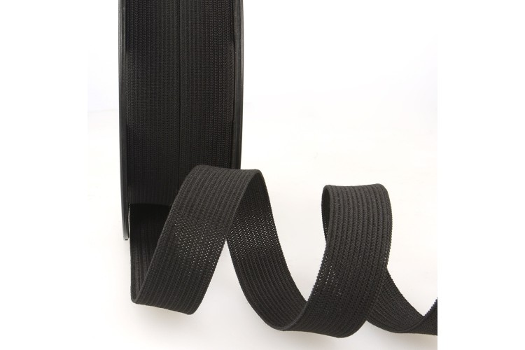 Ribbon Elastic 10mm Black