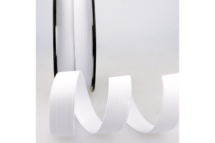 Ribbon Elastic 5mm White
