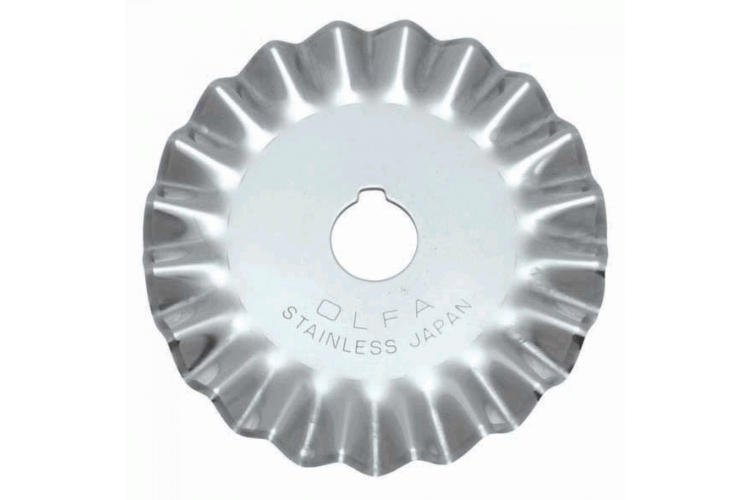 Rotary Blade, Pinking, 45mm, Pack of 1