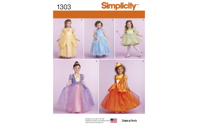 S1303 Toddlers' and Child's Costumes