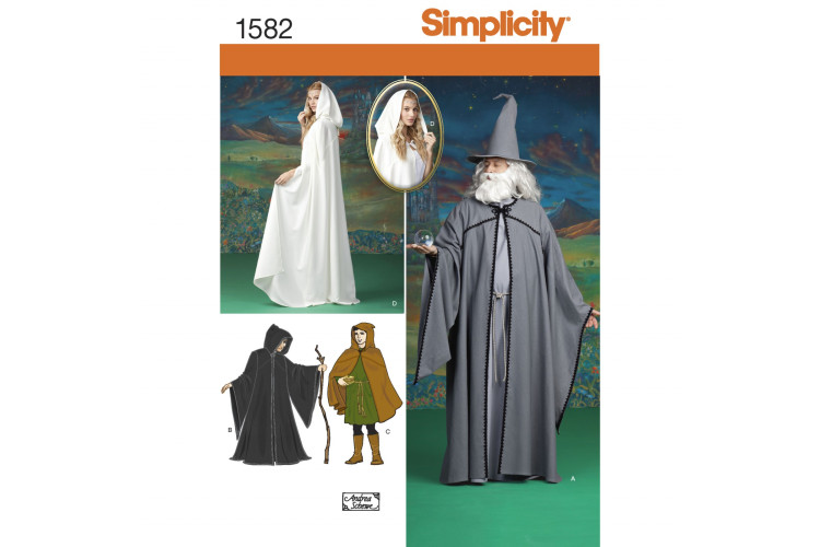 S1582 Misses, Men and Teen Costumes