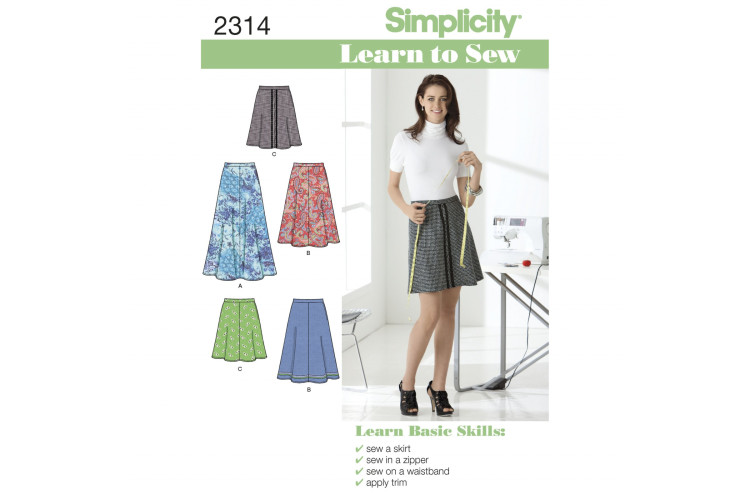 S2314 Misses' Skirts