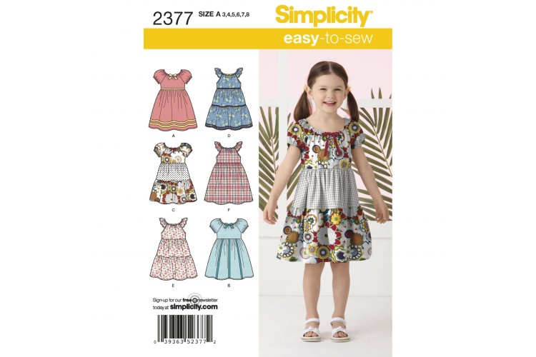 S2377 Child's Dresses