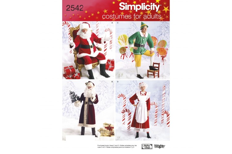 S2542 Adult Christmas Costumes