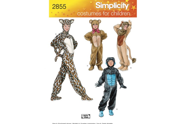 S2855 Child, Boy & Girl Animal Costumes