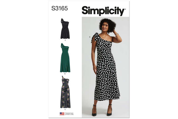 S3165 - Simplicity Sewing Pattern - Misses Special Occasion
