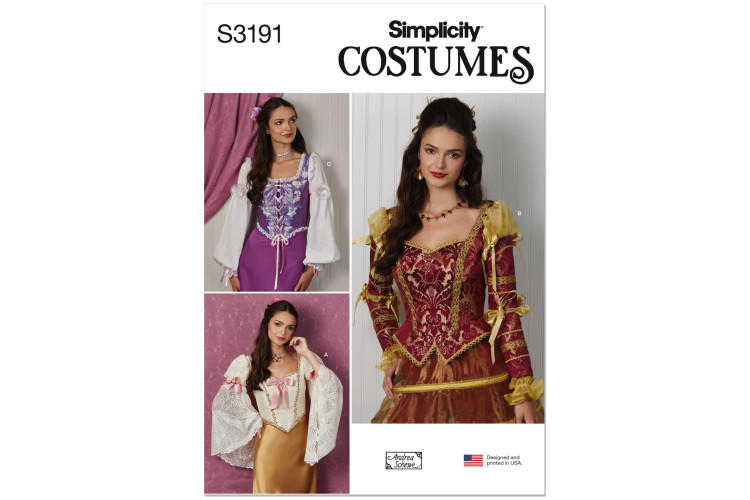 S3191 - Simplicity Sewing Pattern - Misses Costume