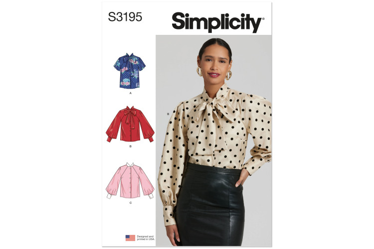 S3195 - Simplicity Sewing Pattern - Misses Top / Vest