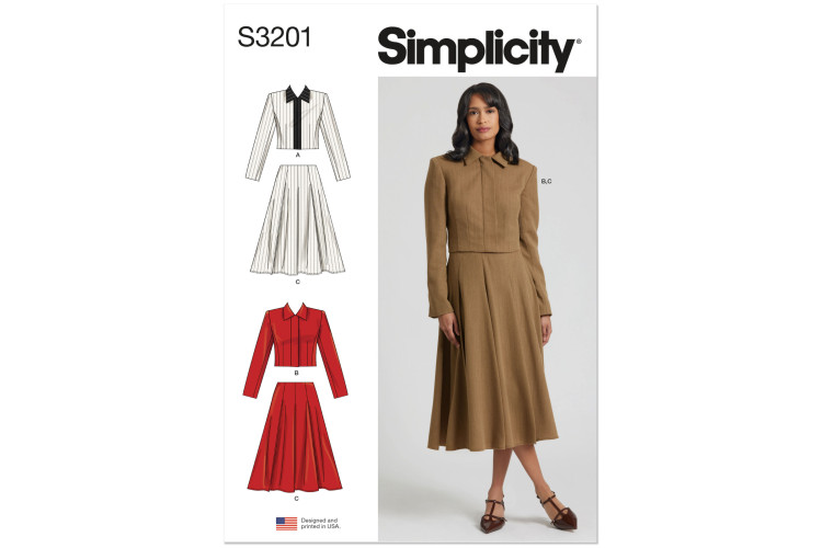 S3201 - Simplicity Sewing Pattern - Misses Casual Wear