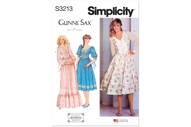 S3213 - Simplicity Sewing Pattern - Misses Dress