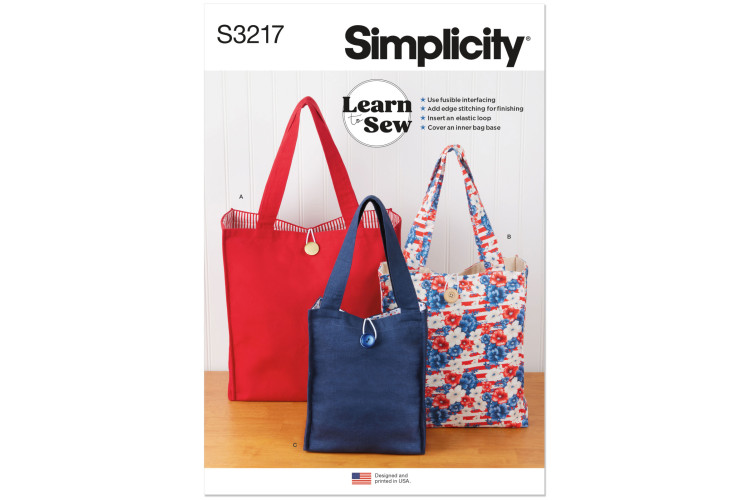S3217 - Simplicity Sewing Pattern - Accessories