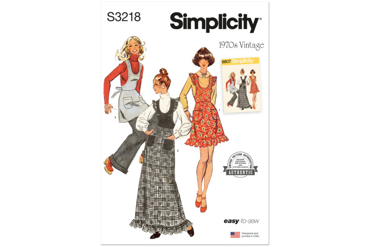 S3218 - Simplicity Sewing Pattern - Apron