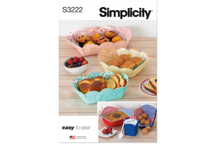 S3222 - Simplicity Sewing Pattern - Kitchen Home Decor
