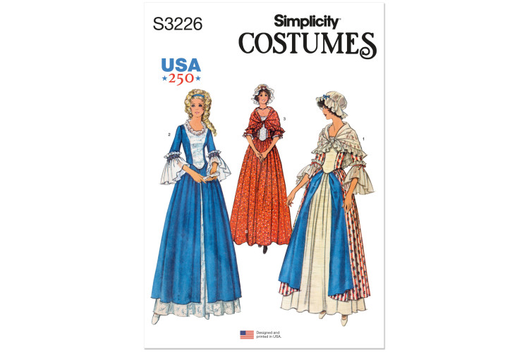 S3226 - Simplicity Sewing Pattern - Misses Costume