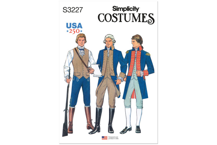 S3227 - Simplicity Sewing Pattern - Men Costume