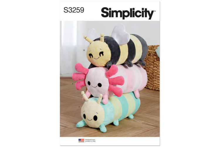 S3259 - Simplicity Sewing Pattern - Stuffed Craft