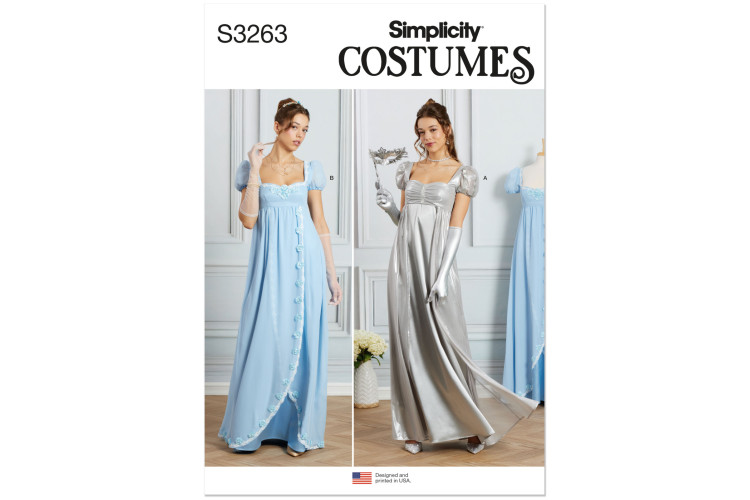 S3263 - Simplicity Sewing Pattern - Misses Costume
