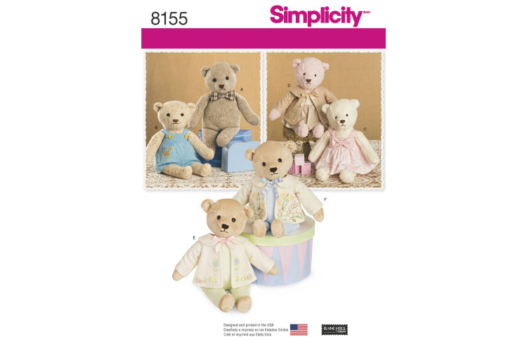 S8155 Stuffed Bear