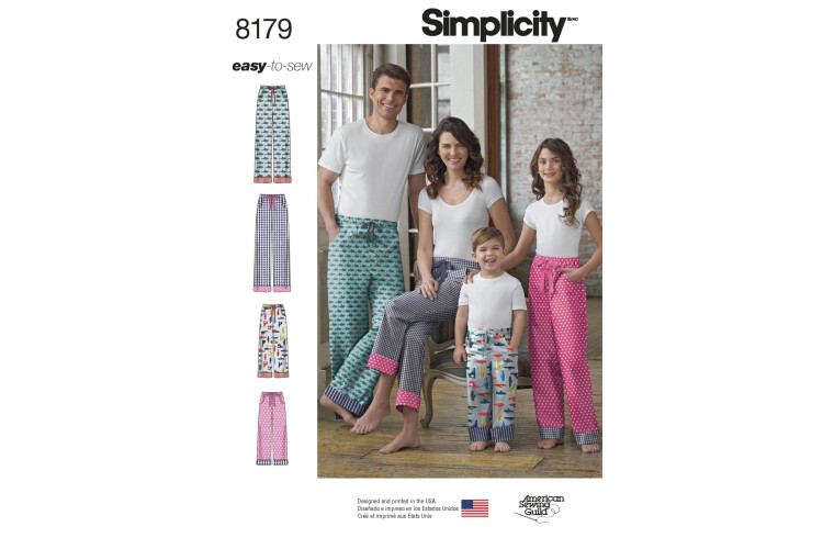 S8179 Child, Teen and Adult Lounge Pant