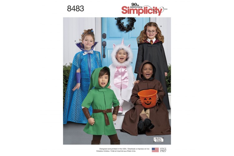 S8483 Child's Cape Costumes