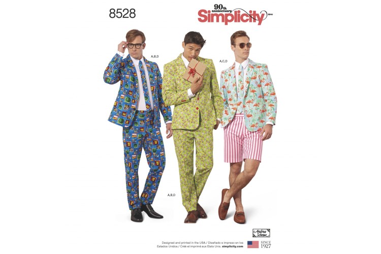 S8528 Men's Costume Suit