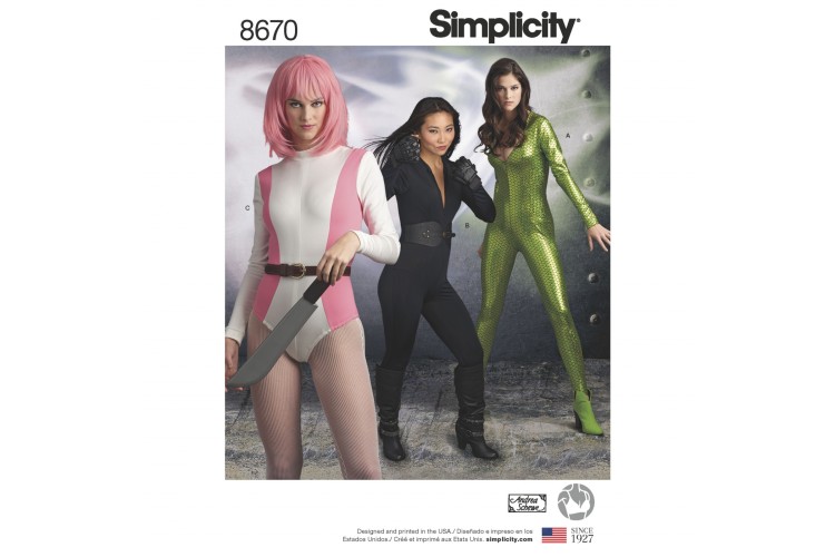 S8670 Misses' Cosplay jumpsuit