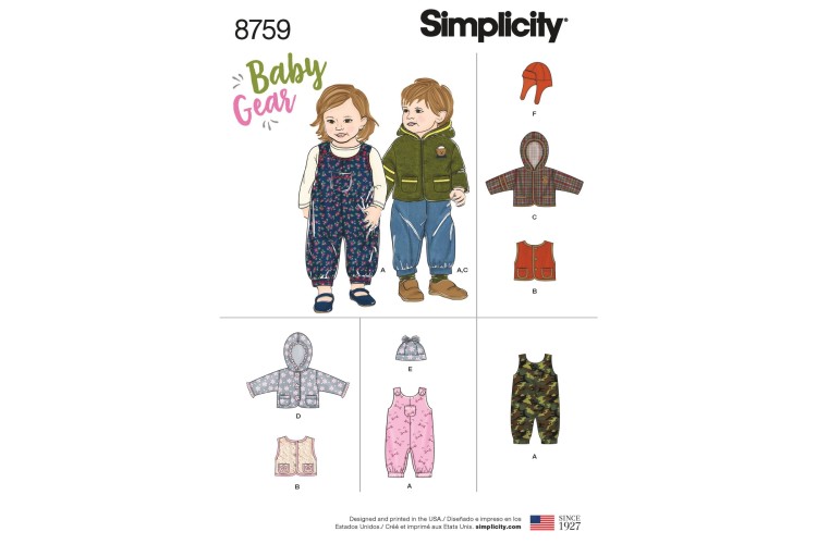 S8759 Babies Sportswear