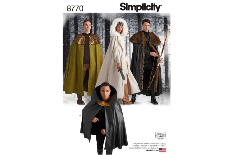 S8770 Unisex Costume Capes