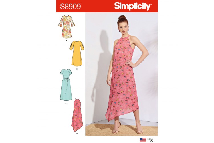 S8909 Misses' Dresses