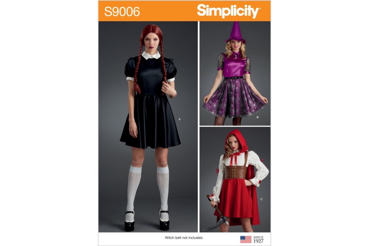 S9006 Misses' Halloween Costumes