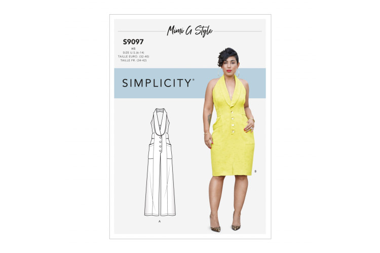 S9097 Mimi G Style Misses' Dress & Jumpsuit