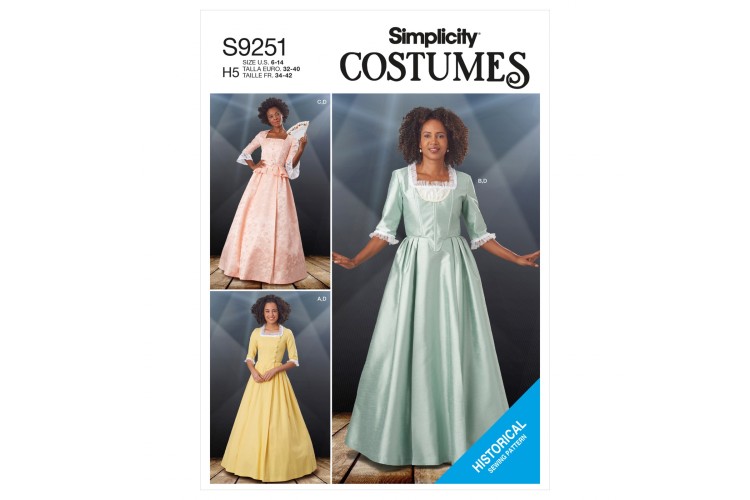  S9251 Misses' Costumes