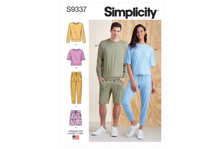 S9337 Unisex Knits Only Tops, Trousers and Shorts
