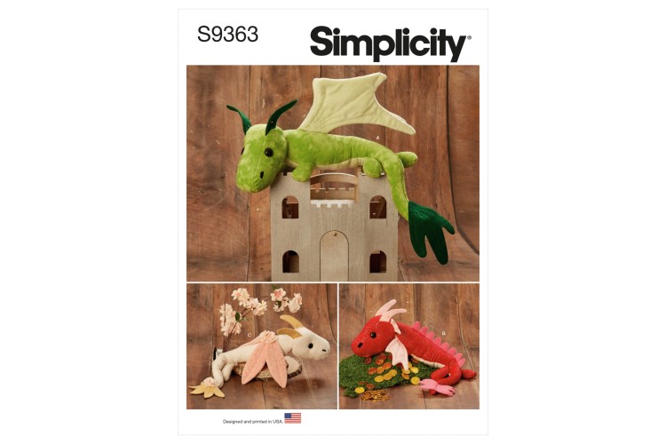 S9363 Plush Dragons