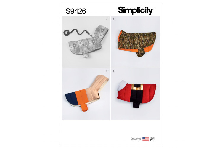 S9426 Quilted Dog Coats