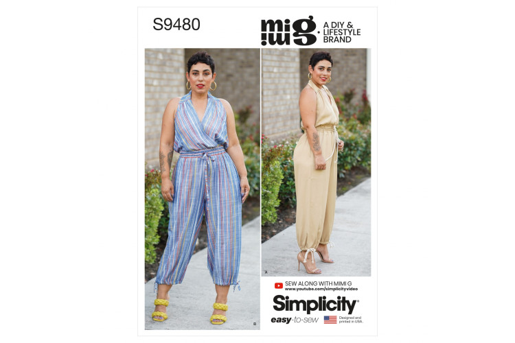 S9480 Misses' Jumpsuit