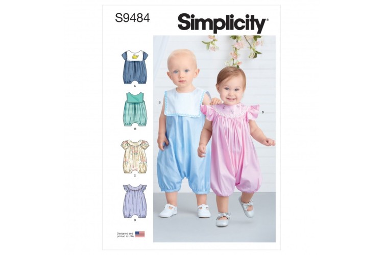 S9484 Babies' Rompers