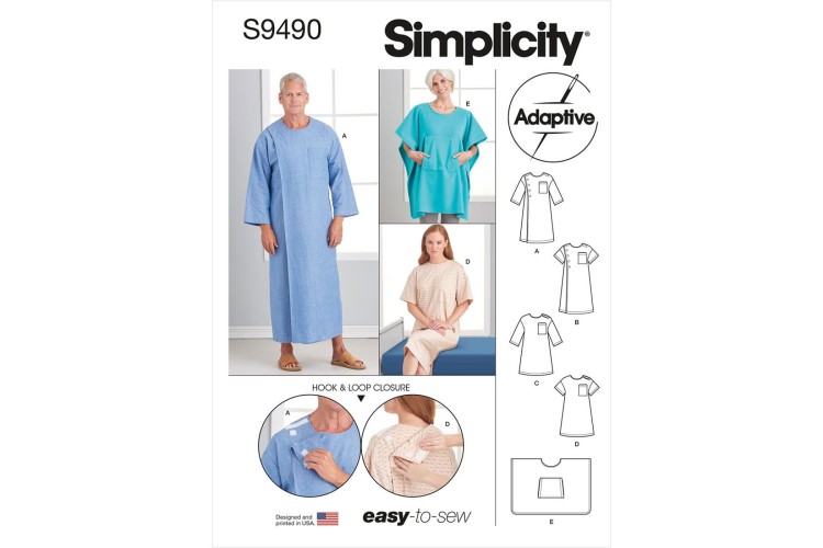 S9490 Unisex Recovery Gowns and Bed Robe