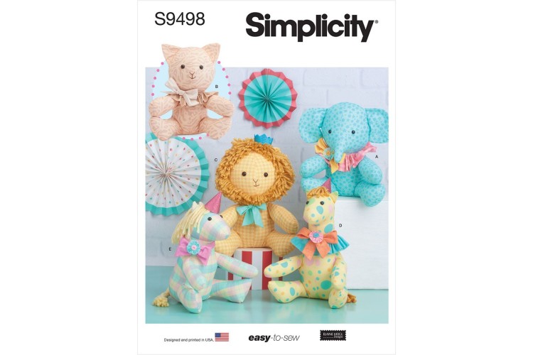 S9498 Easy Plush Animals