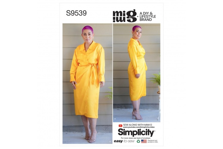 S9539 Simplicity Misses Dress